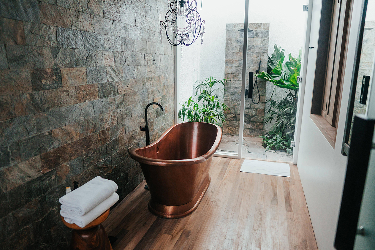 Parquet in bagno